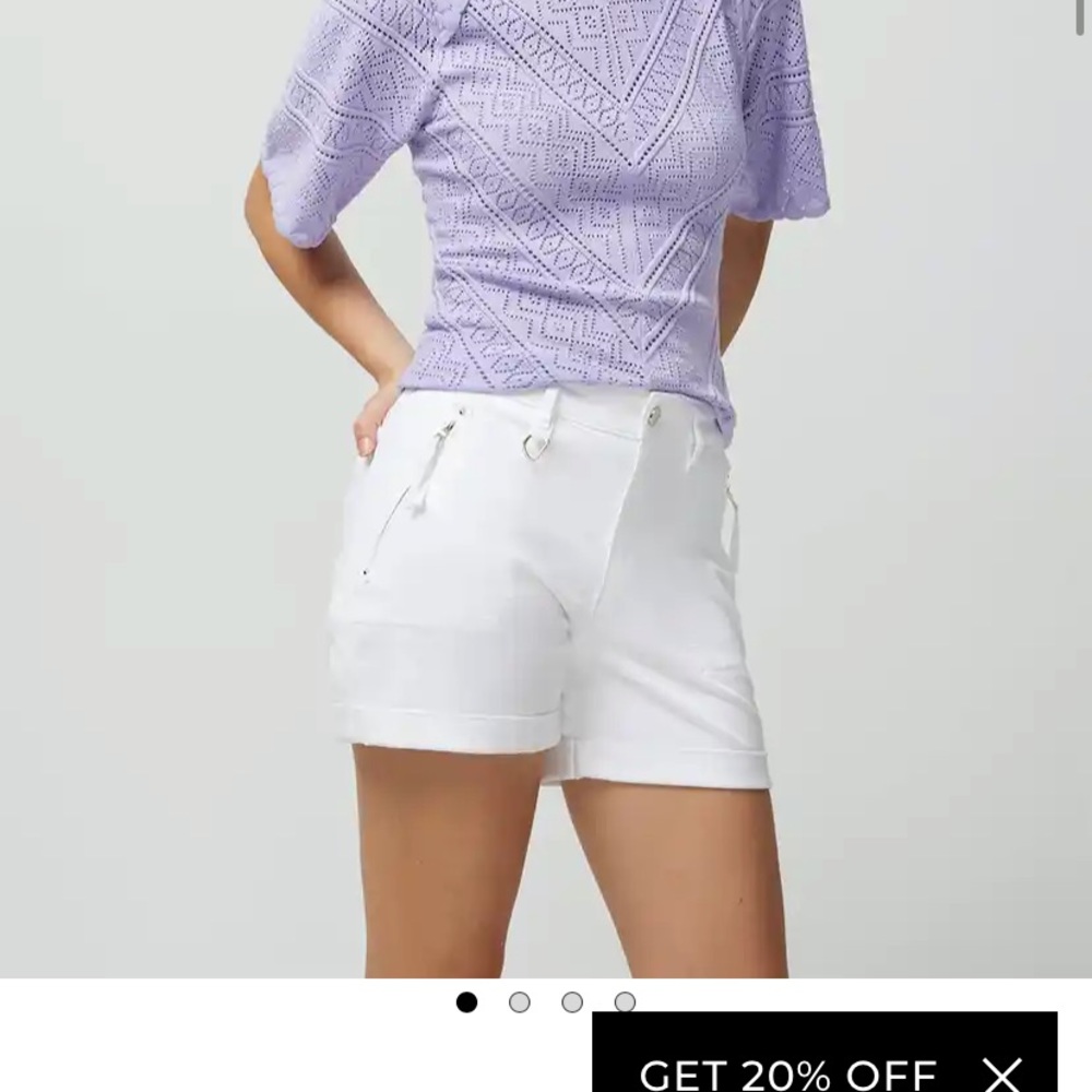 White House Black Market lavender Bell-sleeve Sweater